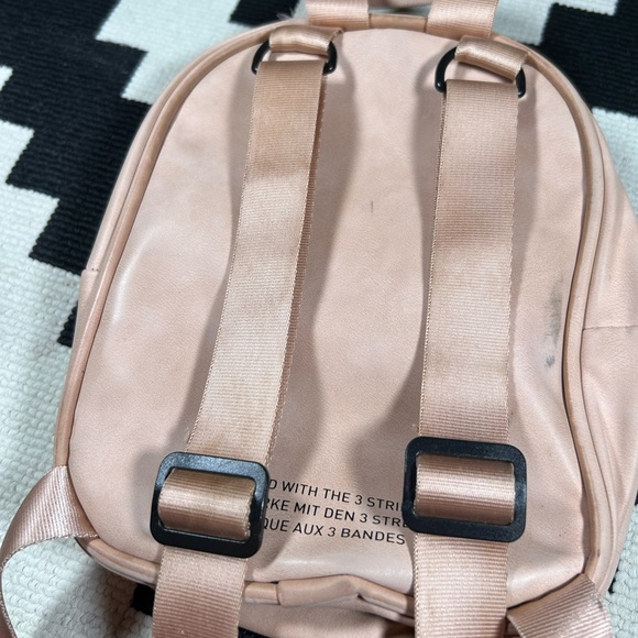 adidas Bags Adidas Faux Leather Baby Backpack Poshmark